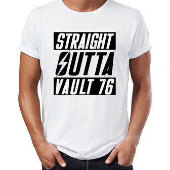 Fallout 76 Shirt Straight outta Vault 76